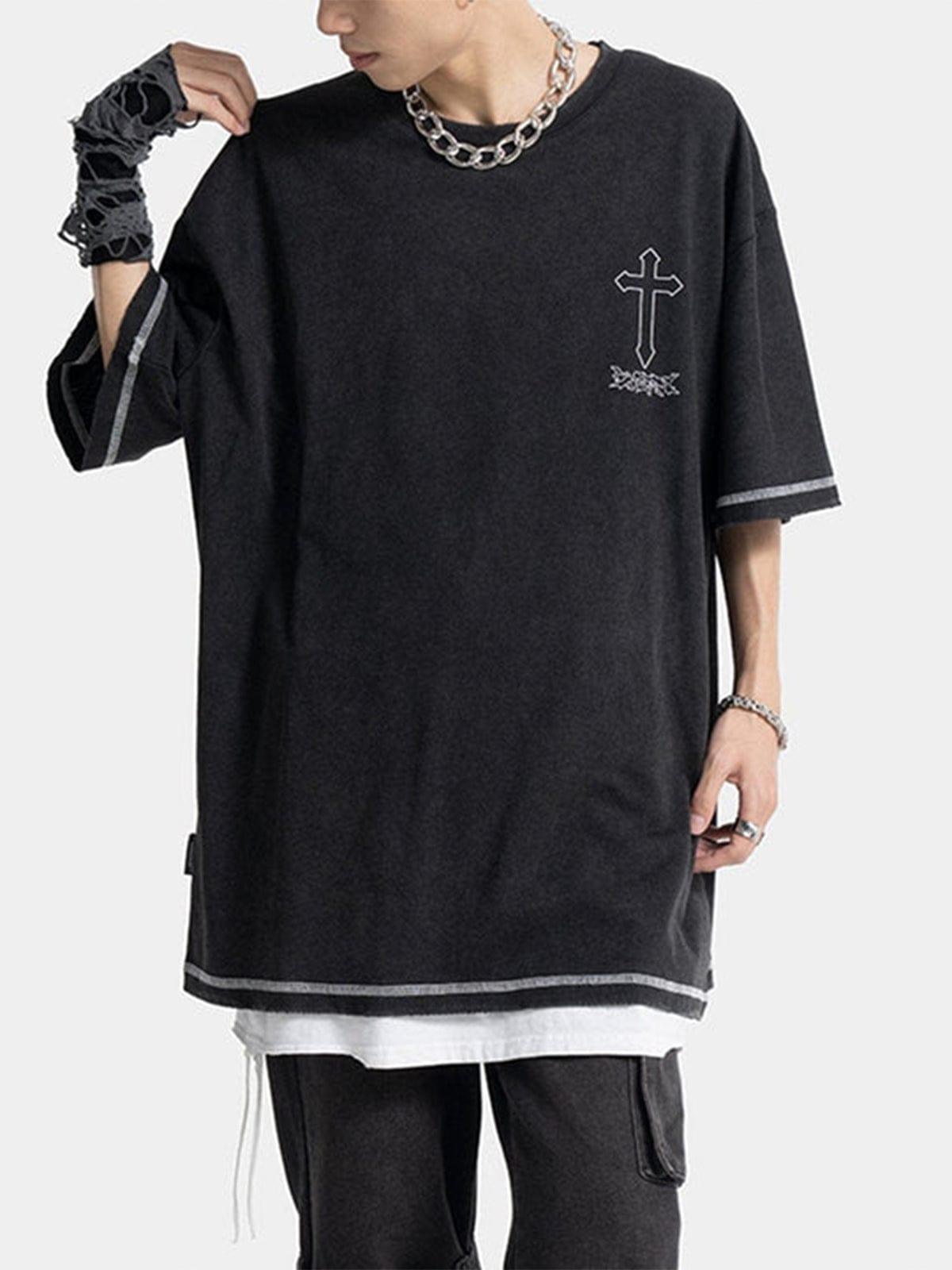 Cross Washed Graphic Tee