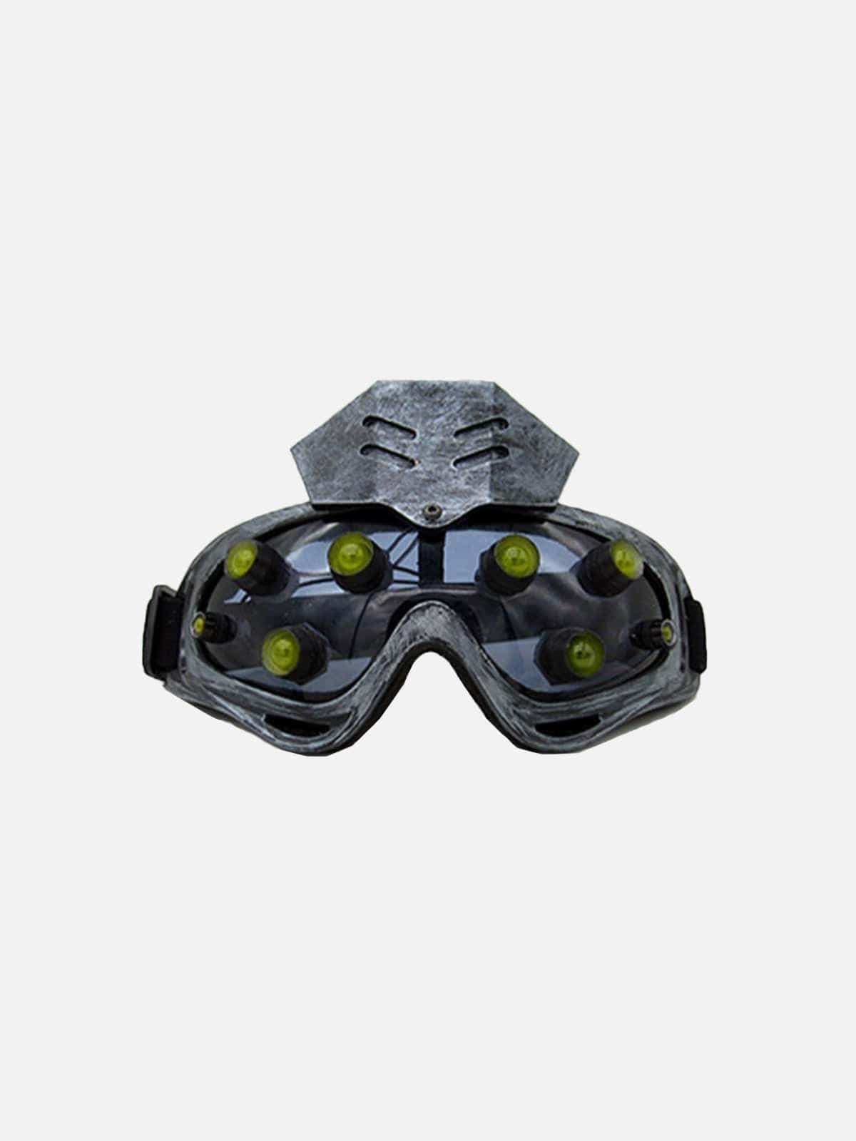 Cyberpunk Mechanical Sci-fi Steam Glow Mask