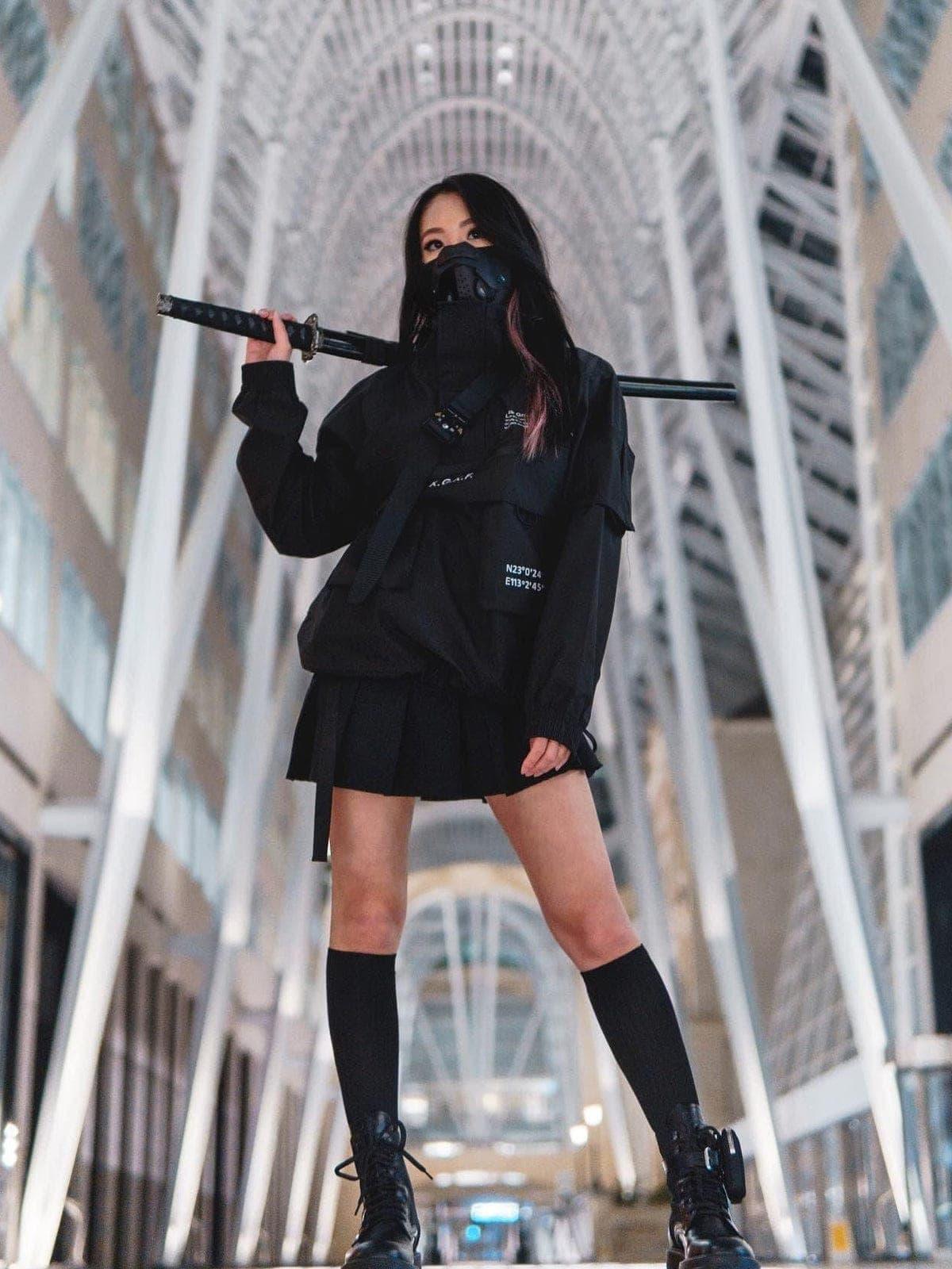 "Cyber Technology" Mask