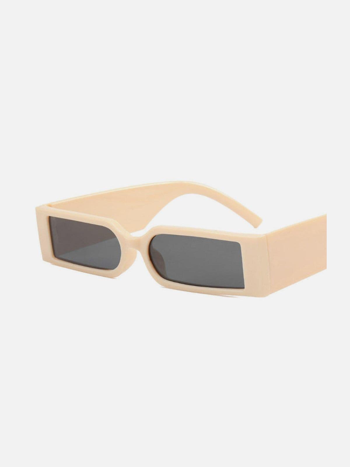 Cyberpunk Narrow Square Glasses