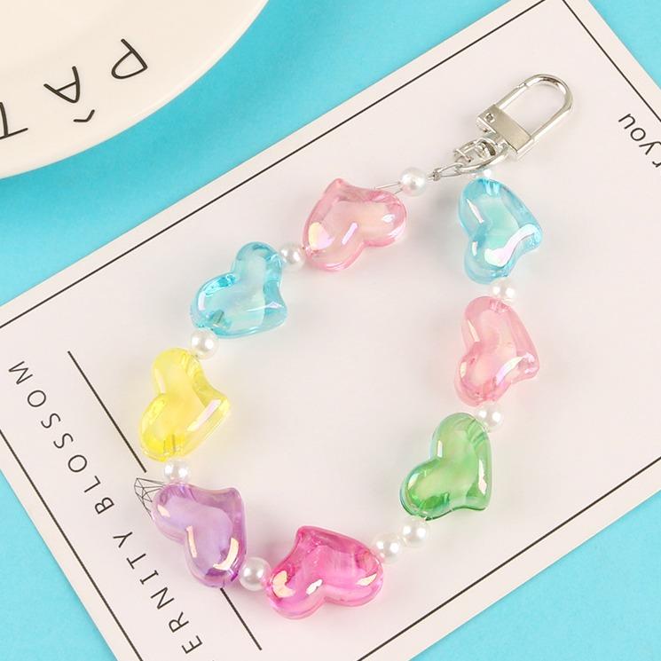 Candy Color Love Keychain