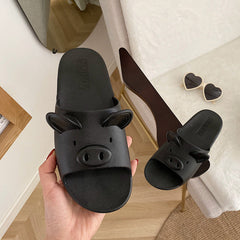 Cute Cartoon Piggy Slippers