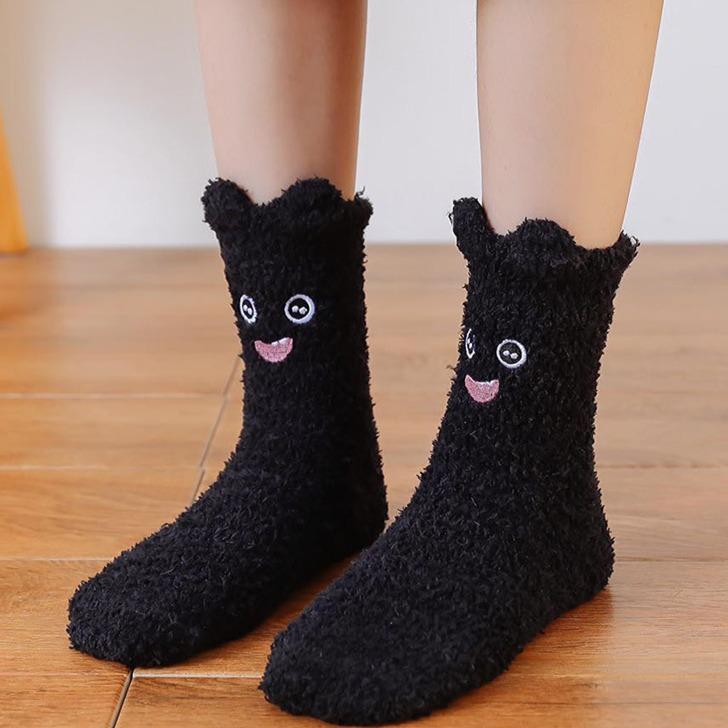 Big Eyed Monster Floor Socks