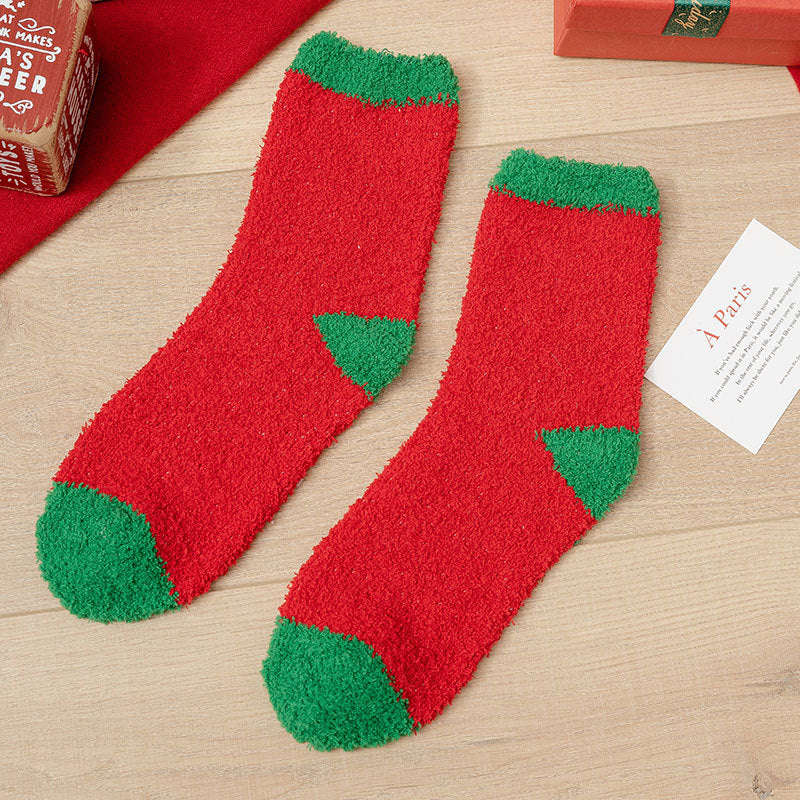 Cute Christmas Floor Socks