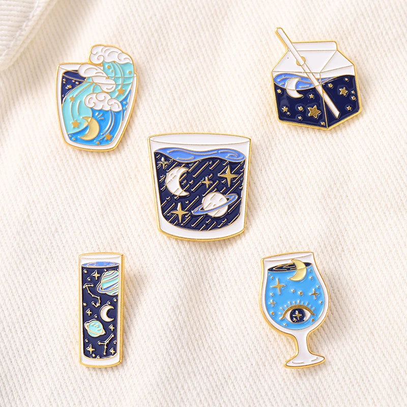 Creative Starry Sky Pins