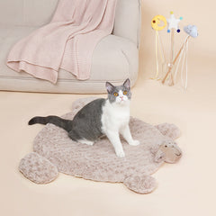 Kawaii Sheep-shaped Pet Bed Mat