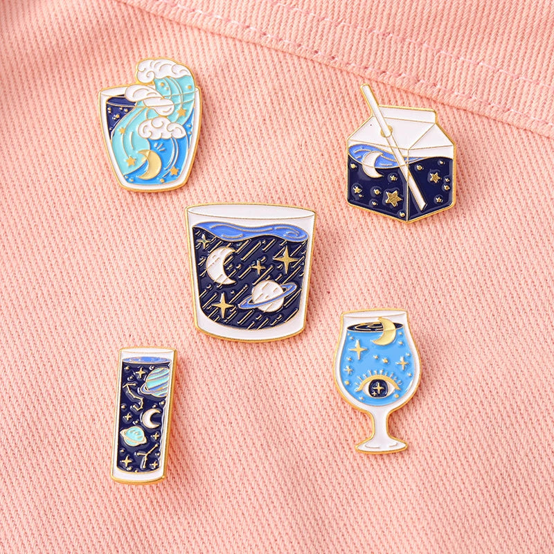 Creative Starry Sky Pins