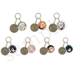 Anime Q Version Metal Epoxy Pendant