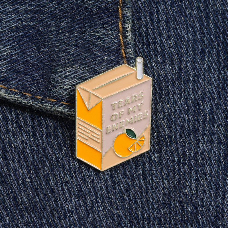 Cute Orange Style Pins