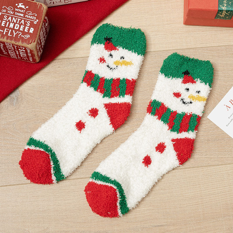 Cute Christmas Floor Socks