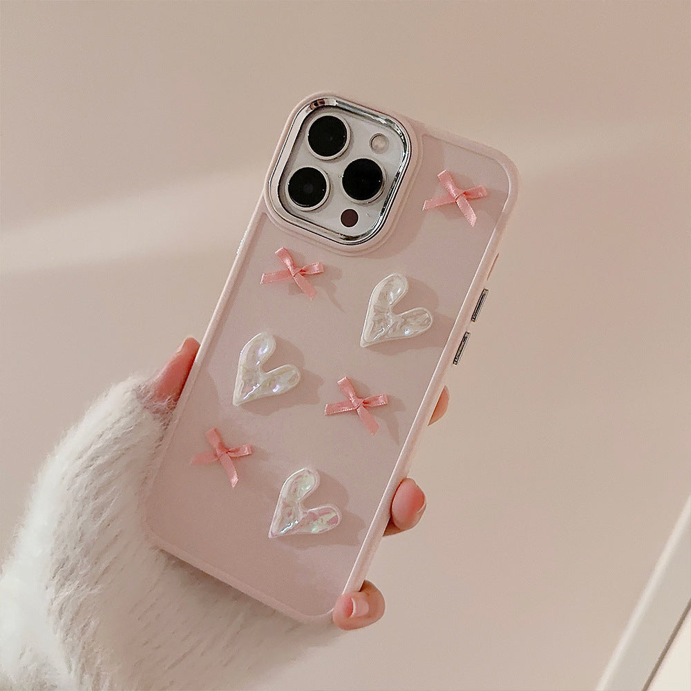 Pink Love Bow Phone Case