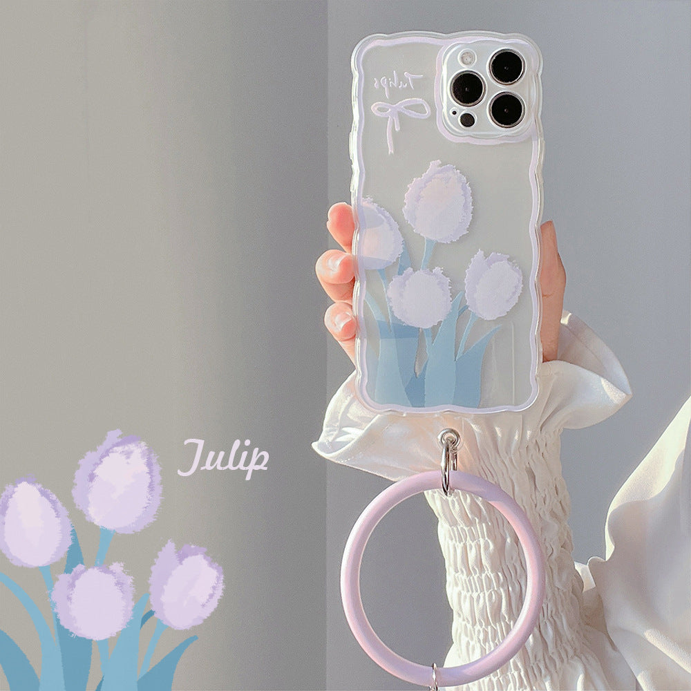 Purple Tulip Phone Case