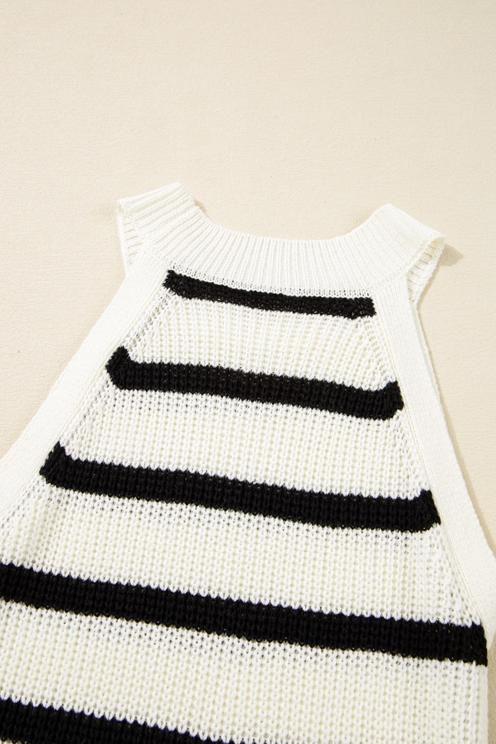 Sleeveless Sweater Dress