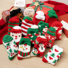 Cute Christmas Floor Socks