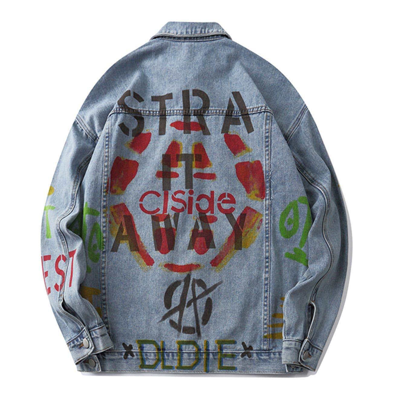 "Flame" Denim Jacket