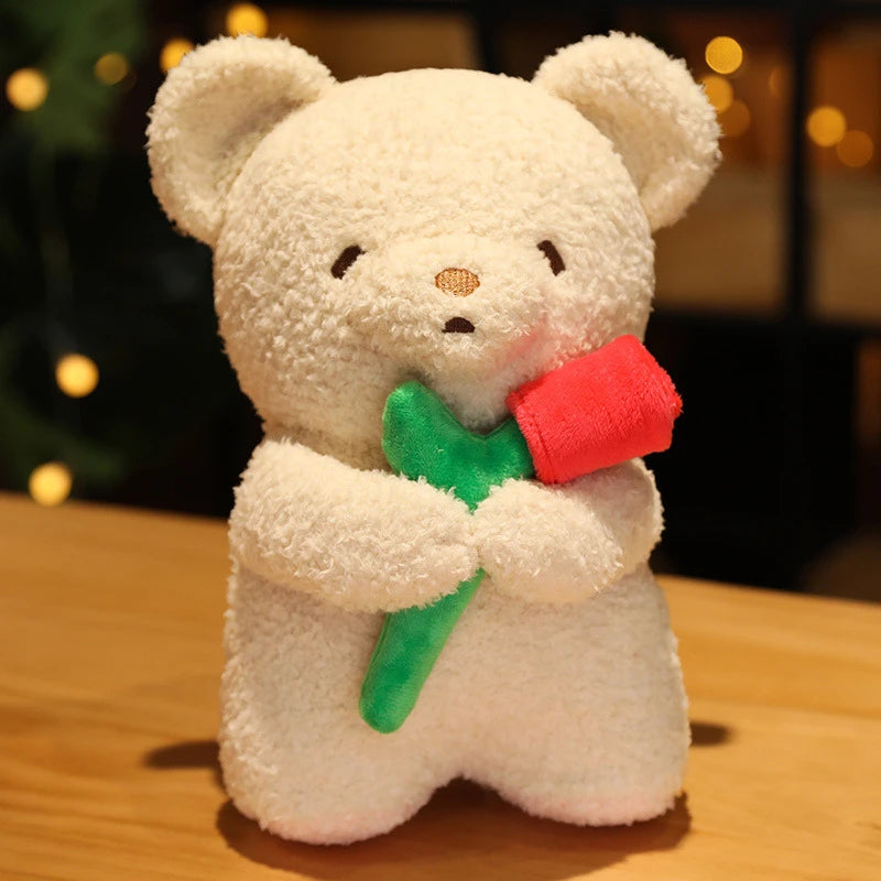 Send Rose Animal Dolls