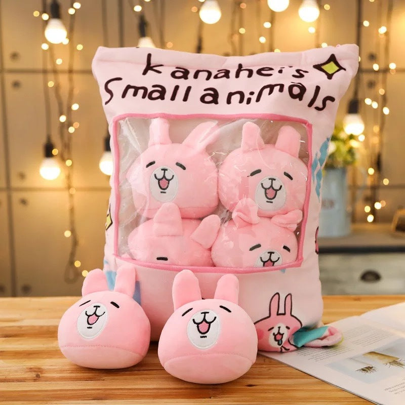 A Bag Of 8pcs Rabbit Soft Plush Toy