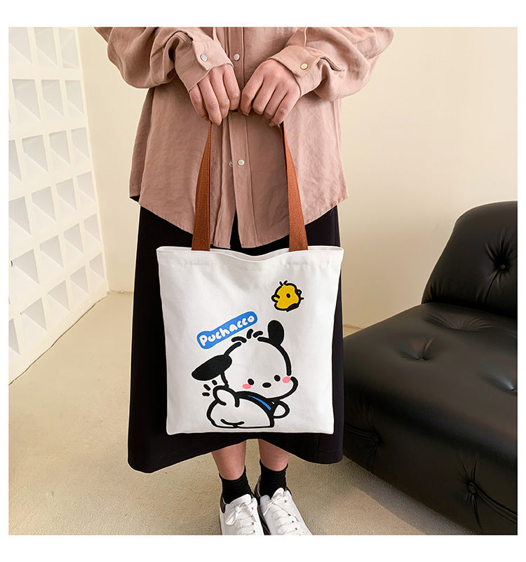 Pochacco Simple Tote Bag