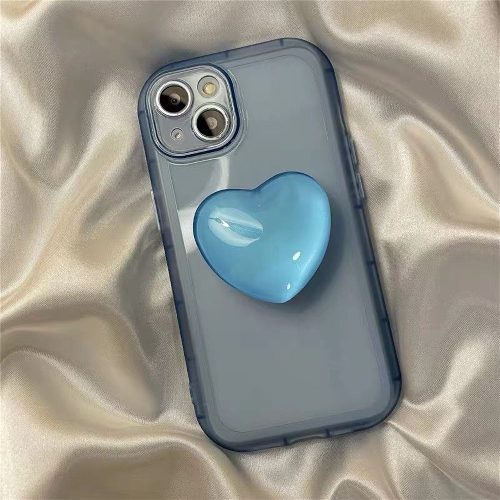 Heart Shaped Crystal Phone Holder