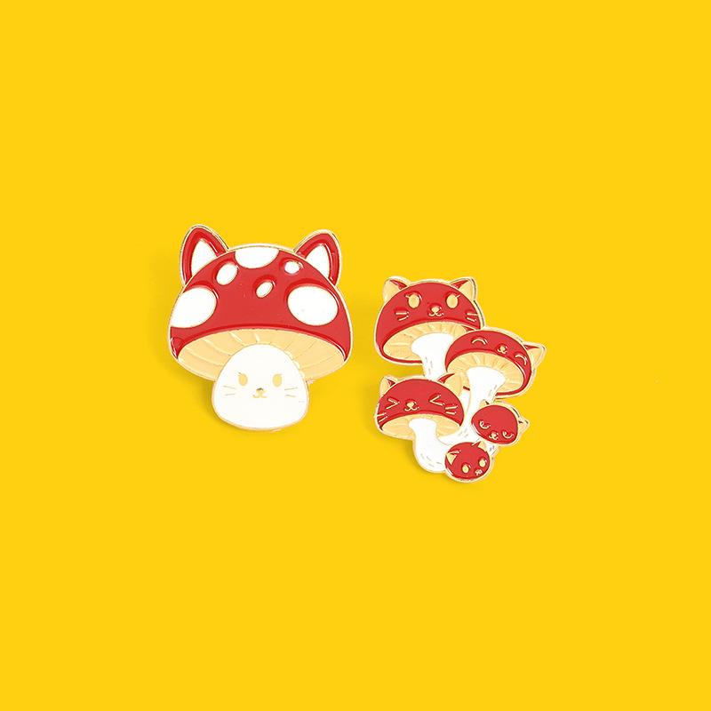 Cute Mushrooms Pins