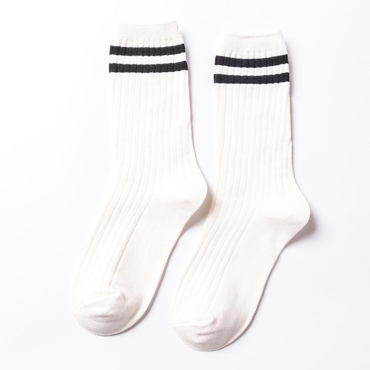 Korean Style Striped Socks