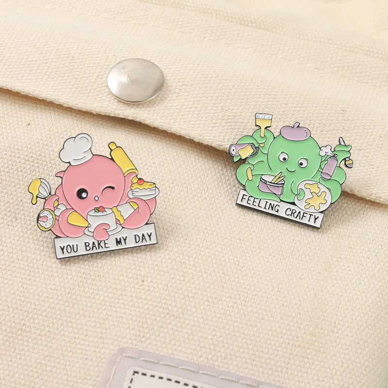 Cute Octopus Pins