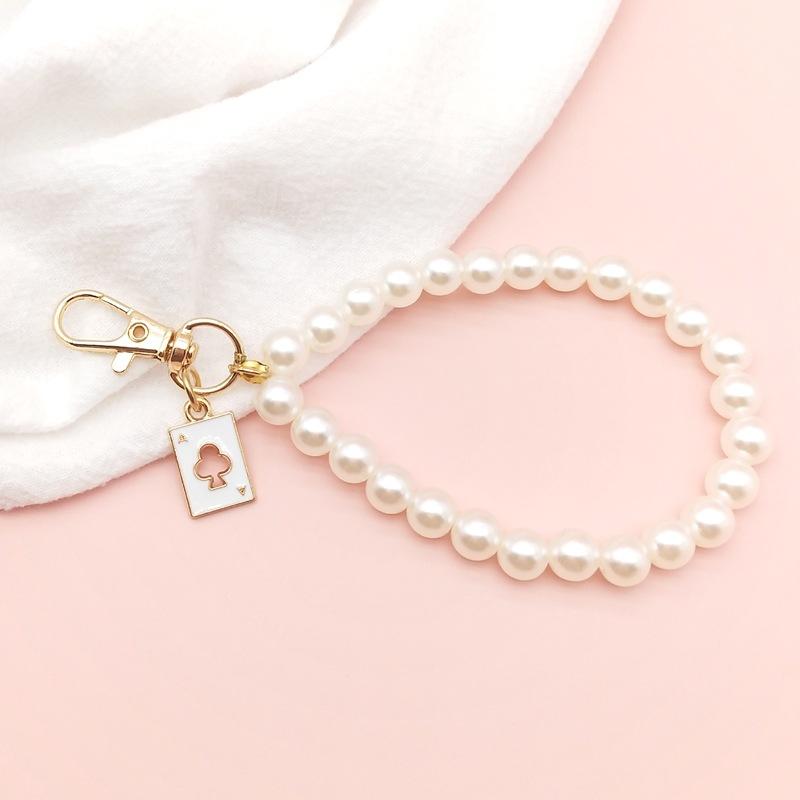 Kawaii Pearls Bag Keychain