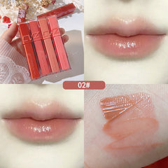 Pink Girly Heart Lip Gloss