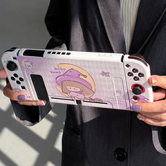 Purple Witch Nintendo Switch Case