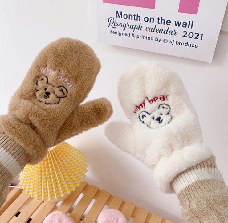 Kawaii Bear Cold Proof Gloves