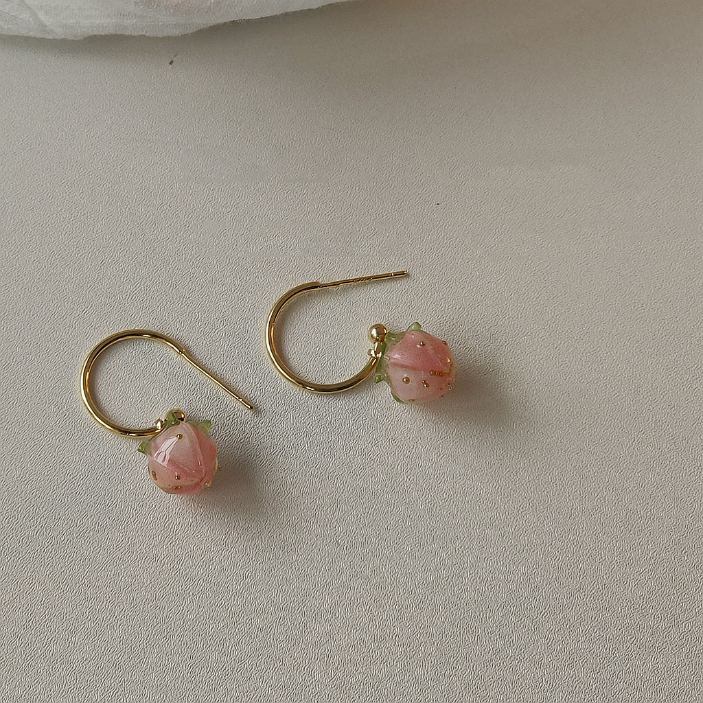 Strawberry Girl Core Earring