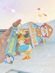 Dake Duck Series School Duck Keychain