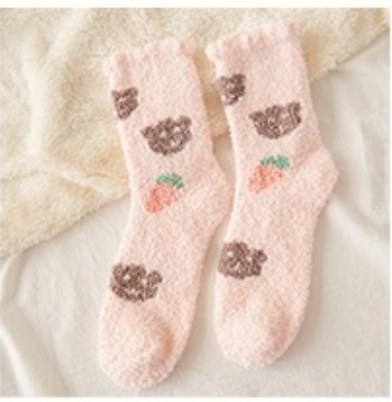 Cute Spotted Floor Socks