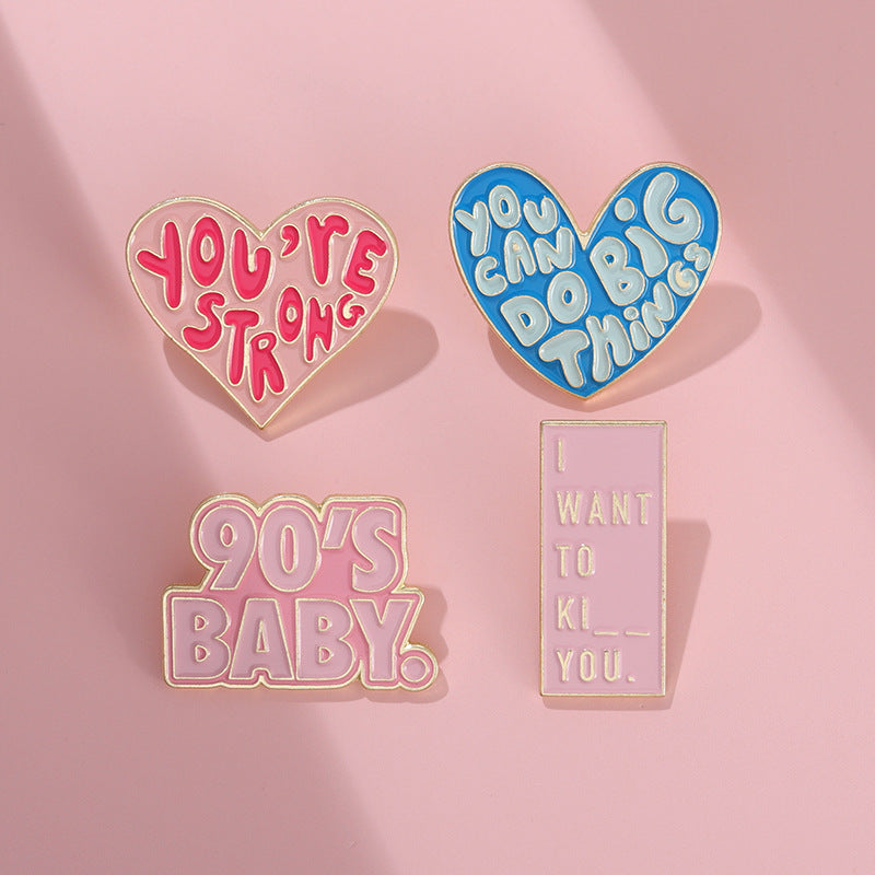 New Love Letter Pins