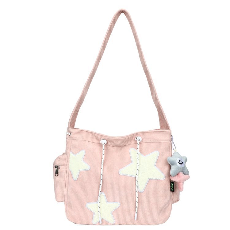 Cute Girly Pentagram Tote Bag