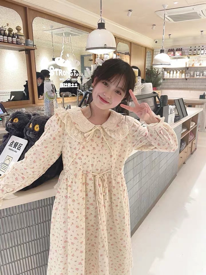 Evangeline Autumn Cottagecore Dress