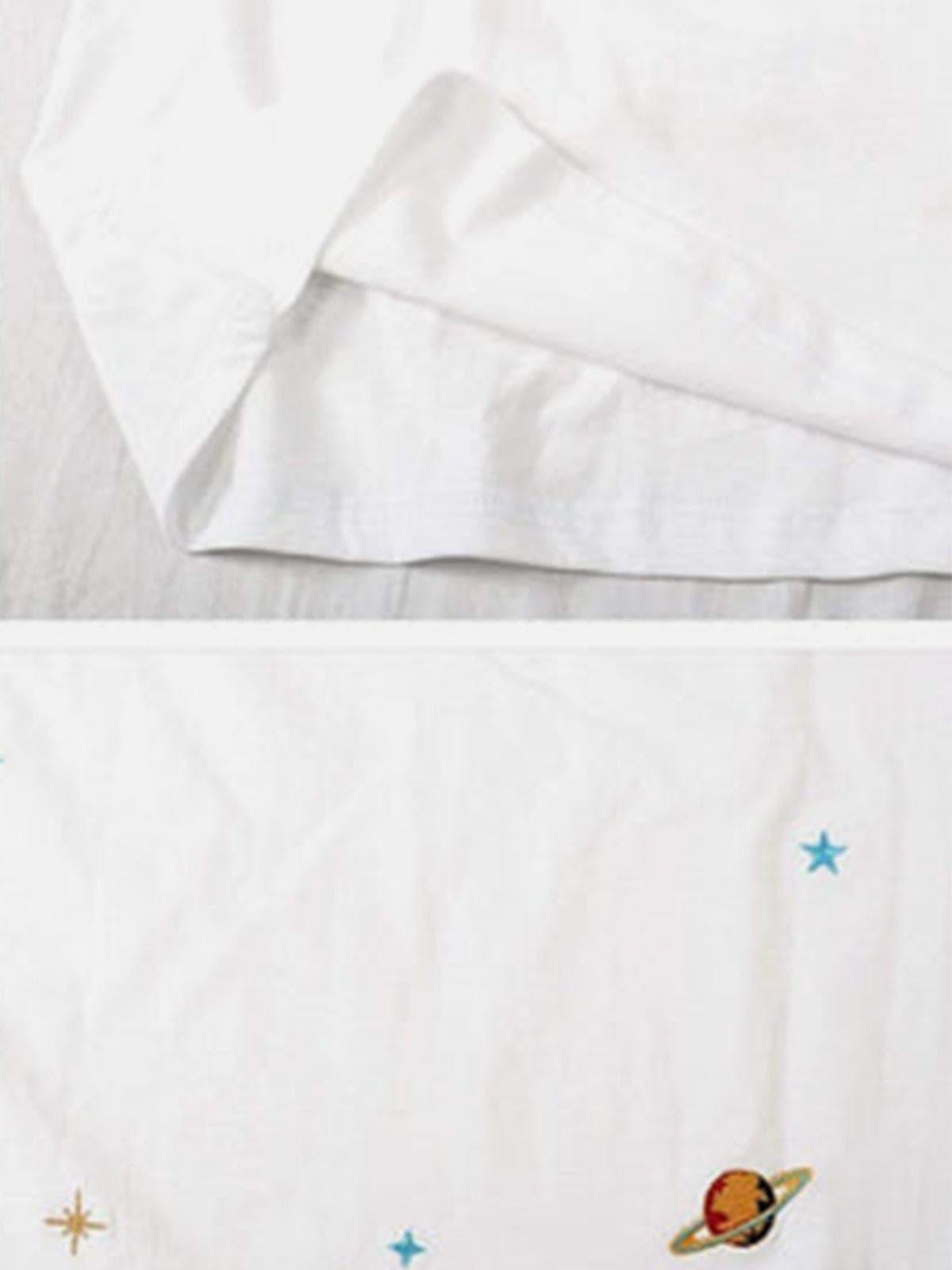 "Starry Embroidery" Tee