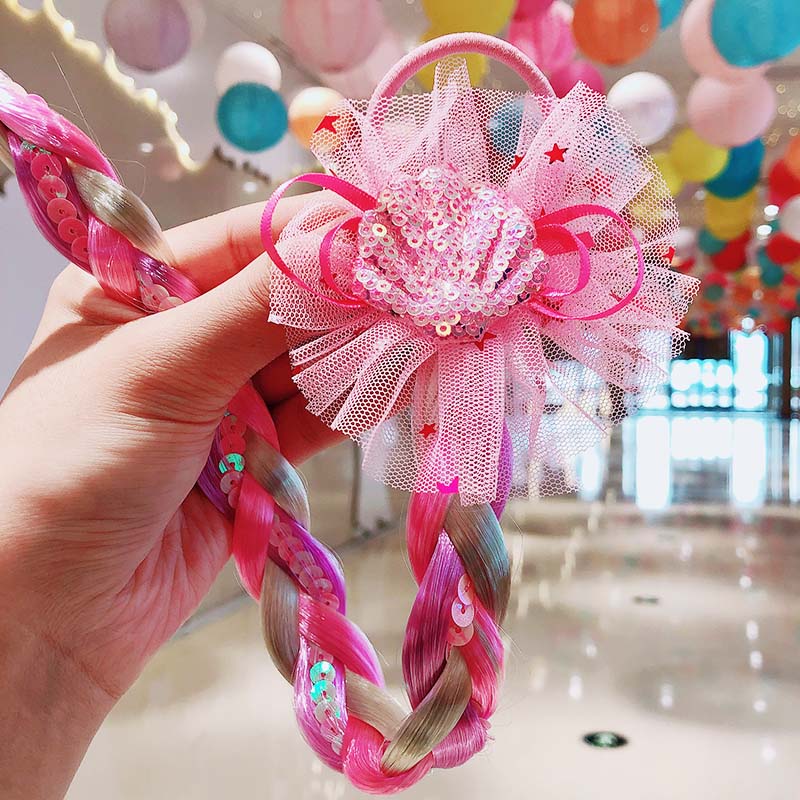 Kids Ponytail Holder Rubber Bands Fashion Hair Accessories