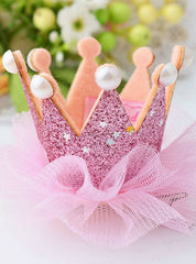 1 pcs Lovely Cute Girls Crown Princess Hair Clip