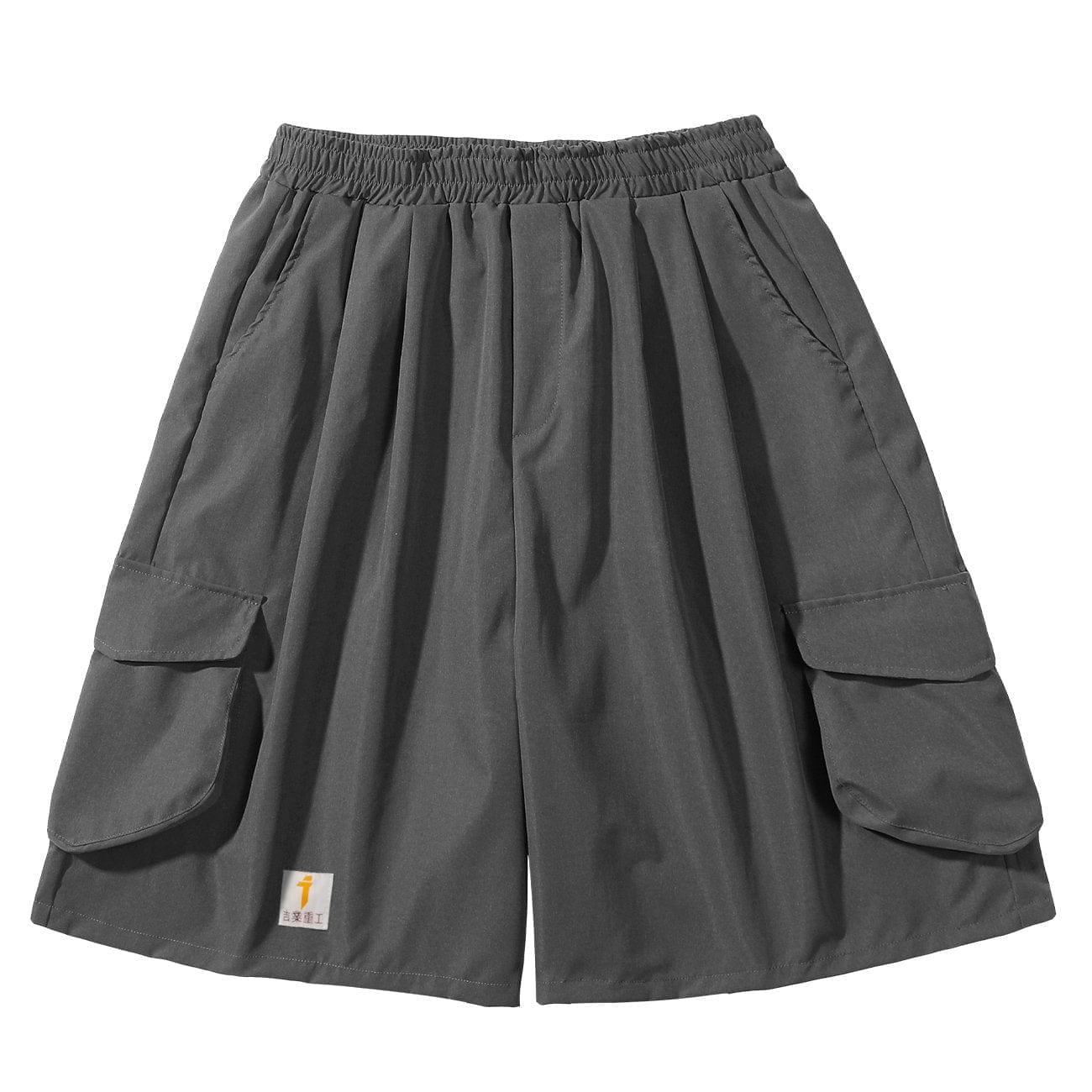 Detachable Apron Cargo Shorts