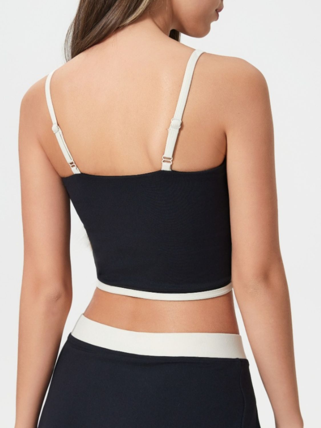 Square Neck Cami with Detachable Chest Pads