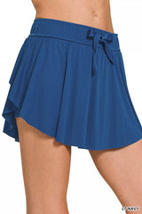 Skirt With Hidden Inner Pockets