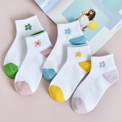 Flower Short Socks