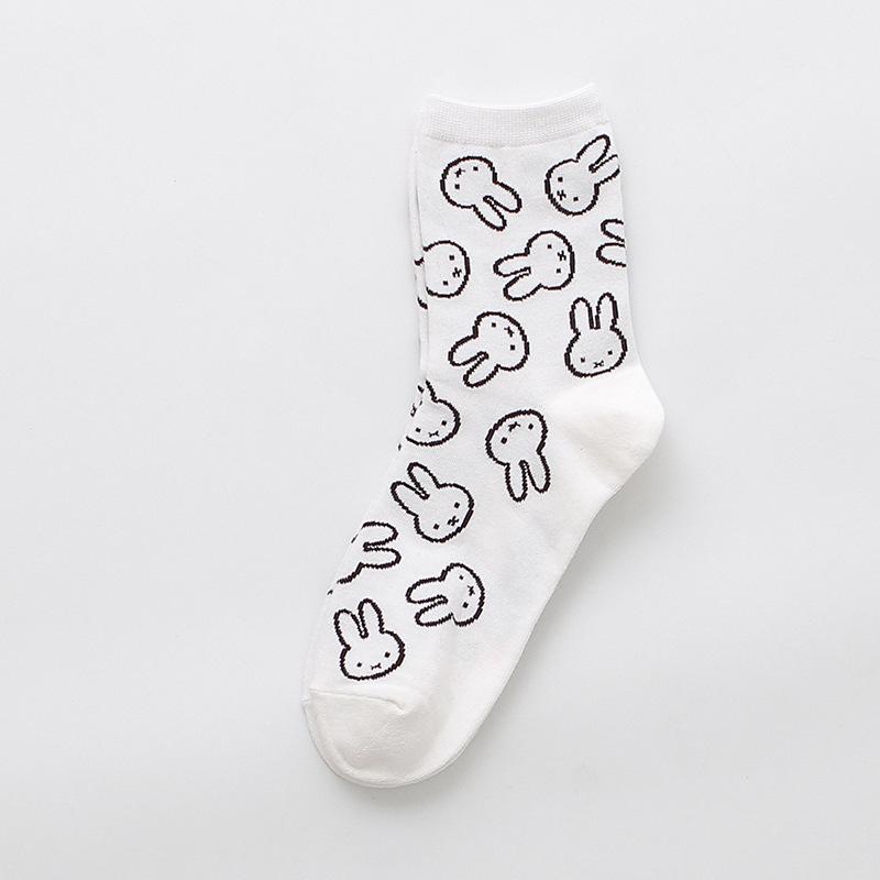 Cartoon Anime Rabbit Socks