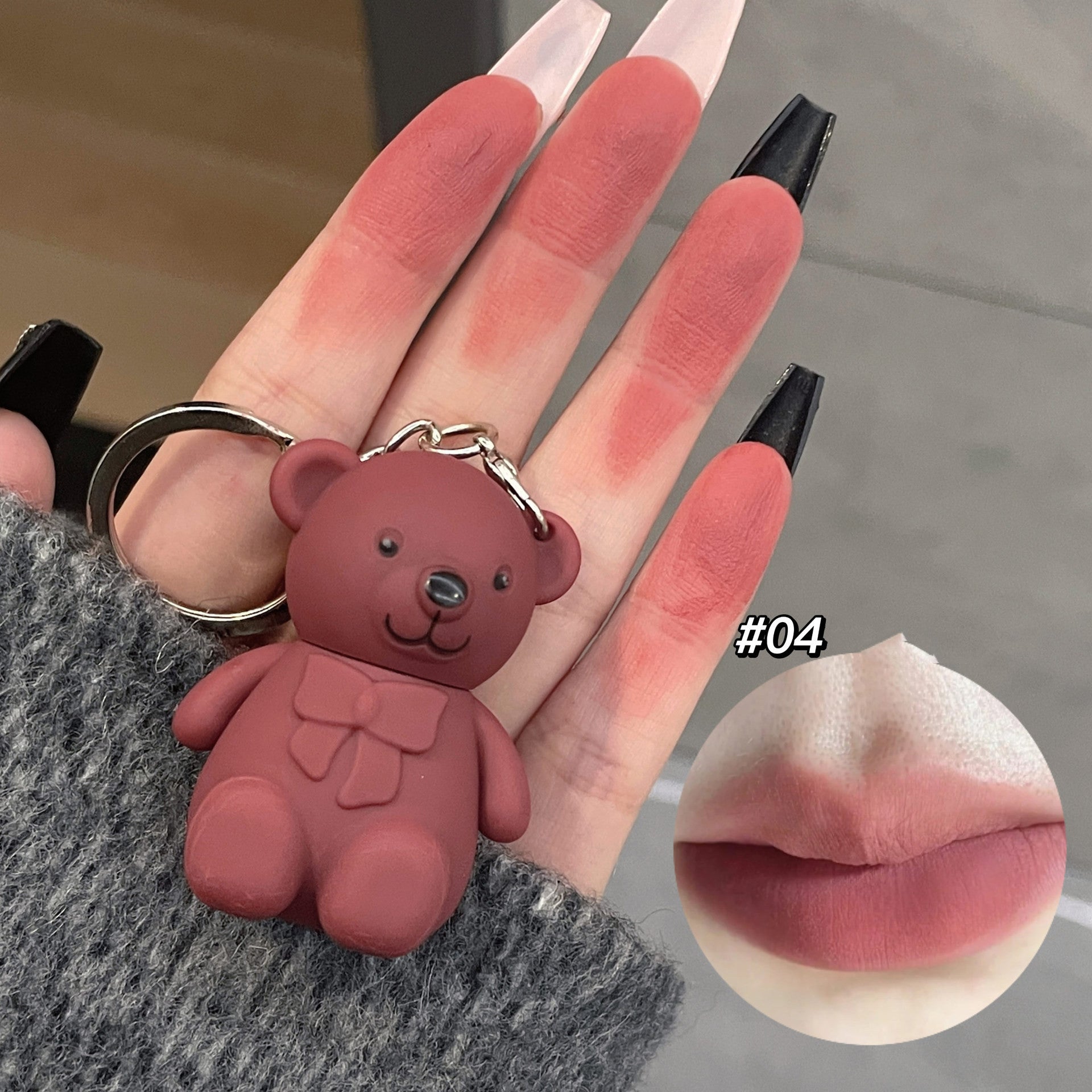 Keychain Bear Lip Gloss