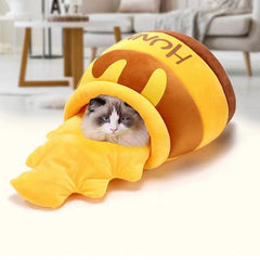 Kawaii Honey Pot Pet Bed