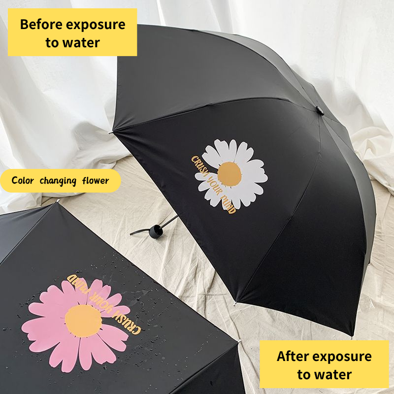 Kawaii Color-Changing Sun Rain Umbrella