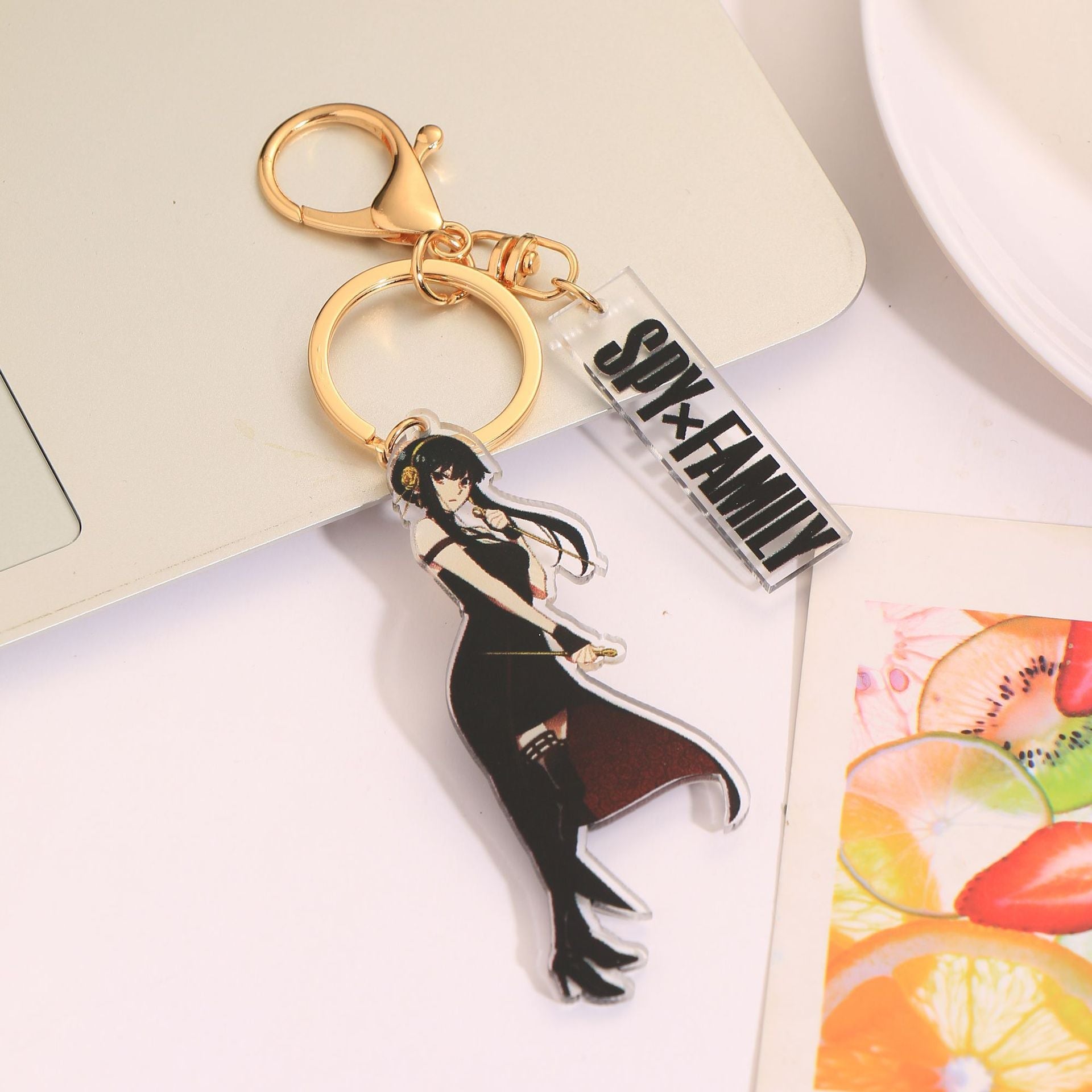 Cute Anime Acrylic Keychain