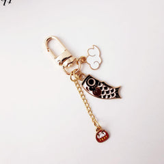 Lucky Rich Fish Keychain