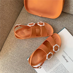 Summer Cute Flowers Sandals